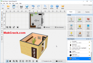 Interior Design 3D 3.25 Crack + Keygen 100% Working (2D/3D)