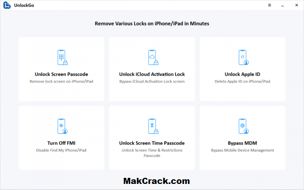 UnlockGo 4.1.1 Crack {macOS} License Key Full Version